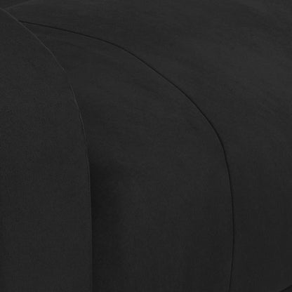 Massagesessel Elektrisch Schwarz Samt