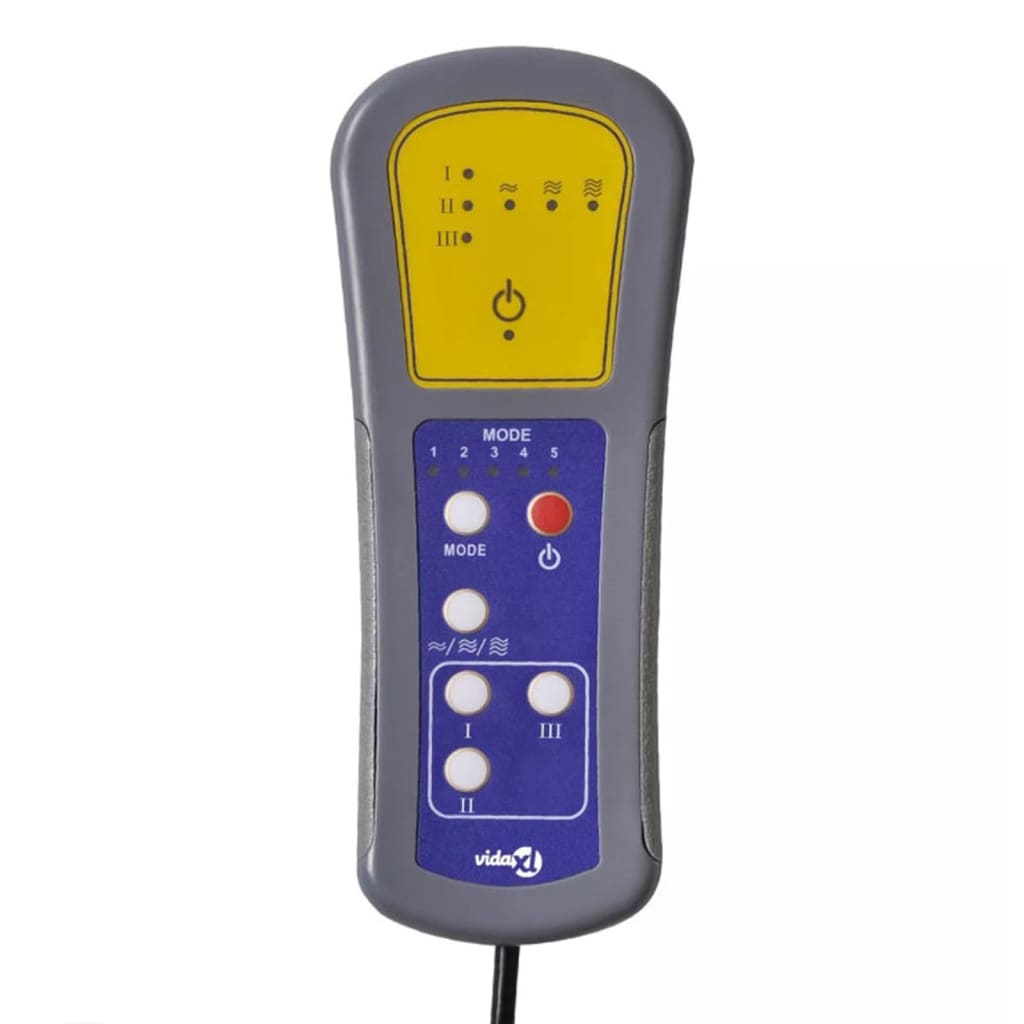 Massagesessel Elektrisch Schwarz Kunstleder