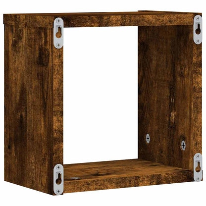 Wandregale 2 pcs Braun 26 x 15 x 26 cm Holzwerkstoff