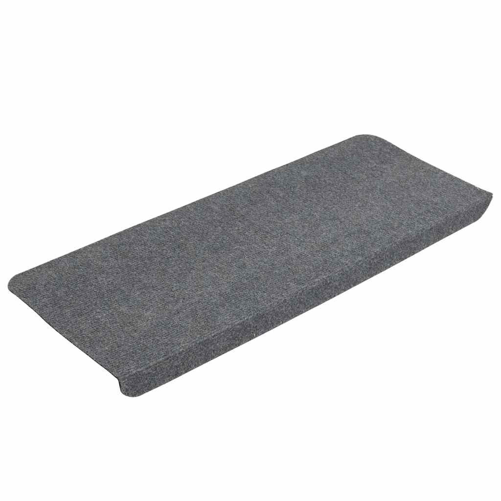 Stufenmatten Selbstklebend 15 Stk. 65x24,5x3,5 cm Grau