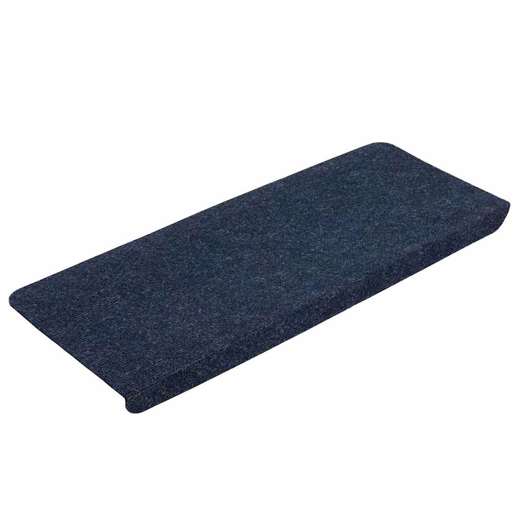 Stufenmatten Selbstklebend 15 Stk. 65x24,5x3,5 cm Blau
