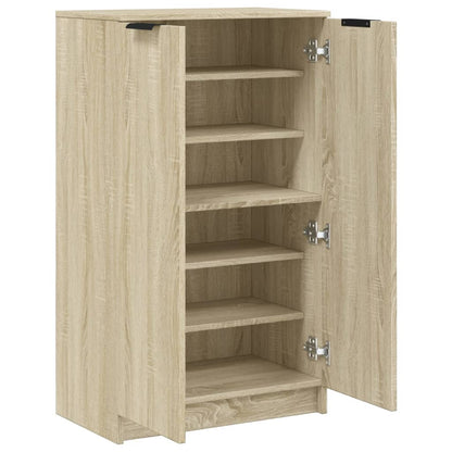 Schuhschrank Sonoma-Eiche 59x35x100,5 cm Holzwerkstoff
