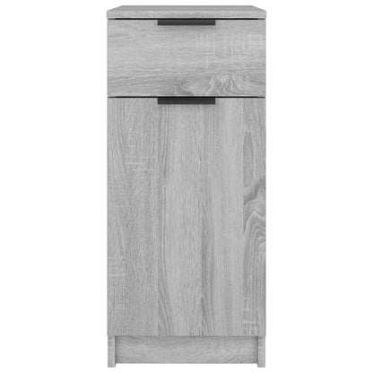 Schreibtischschrank Grau Sonoma 33,5x50x75 cm Holzwerkstoff