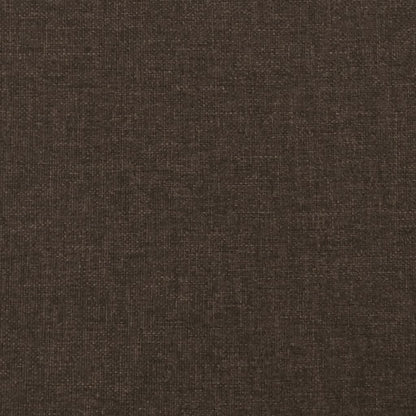 Massagesessel Dunkelbraun Stoff