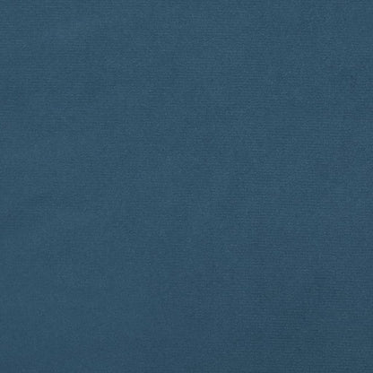 Sitzbank Dunkelblau 70x30x30 cm Samt