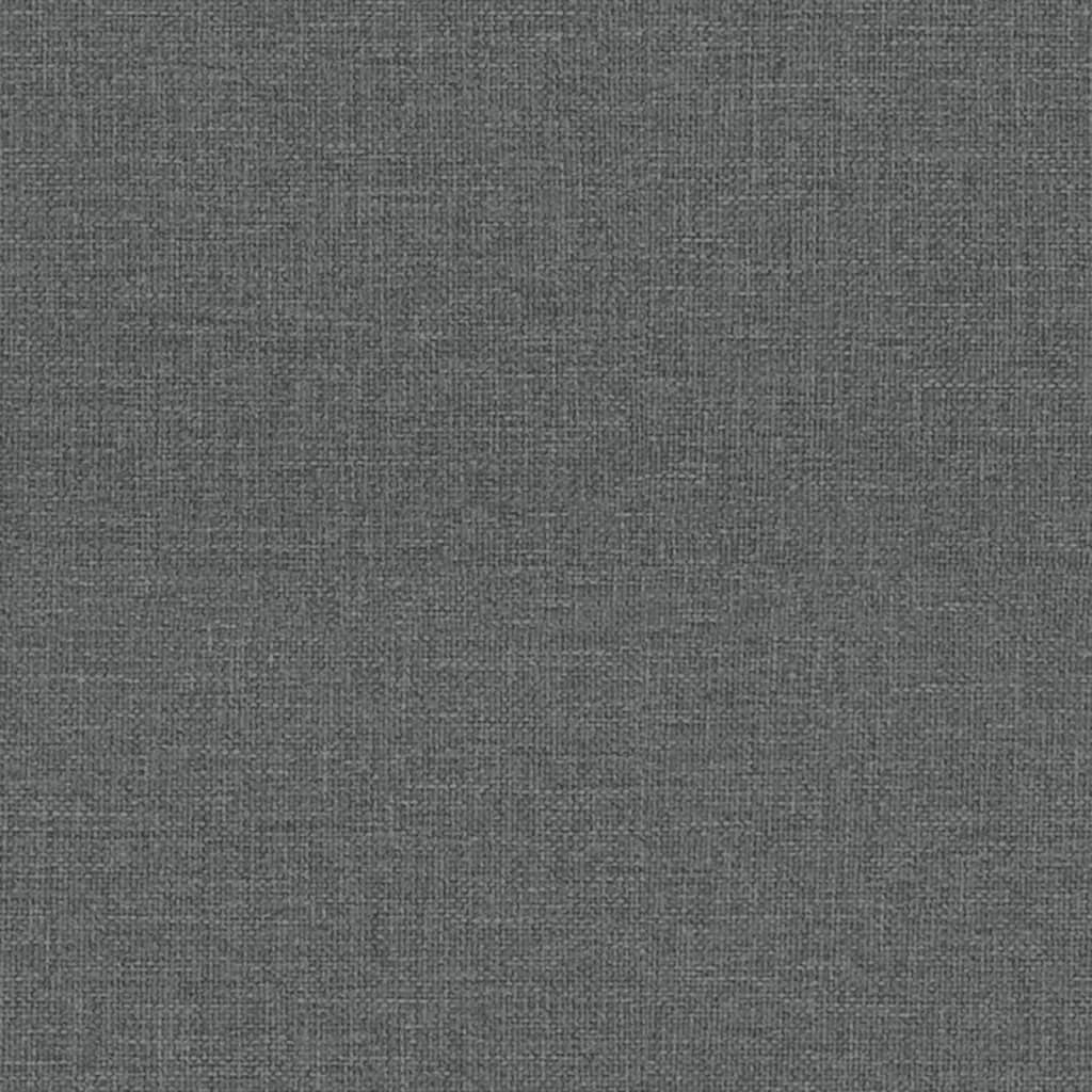 Massagesessel Dunkelgrau Stoff