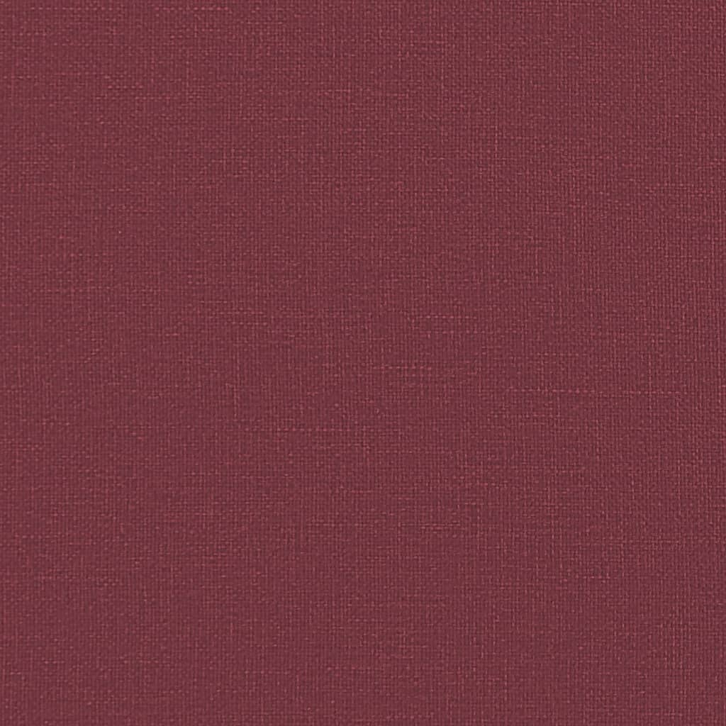 Massagesessel Weinrot Stoff