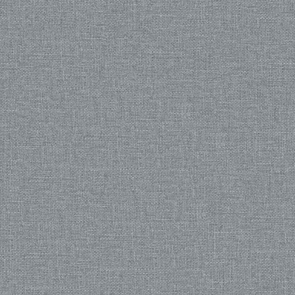 Massagesessel Hellgrau Stoff