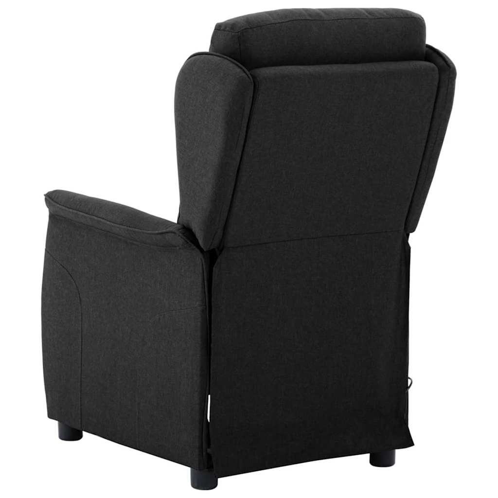 Massagesessel mit Kissen Schwarz 67.5 x 93.5 x 101.5 cm Stoff