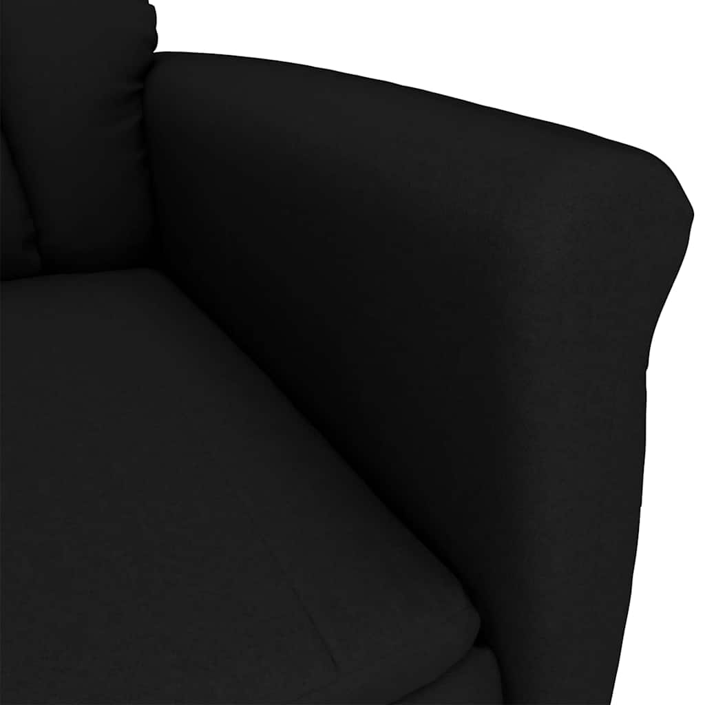 Massagesessel mit Kissen Schwarz 70.5 x 96.5 x 95 cm Kunstleder