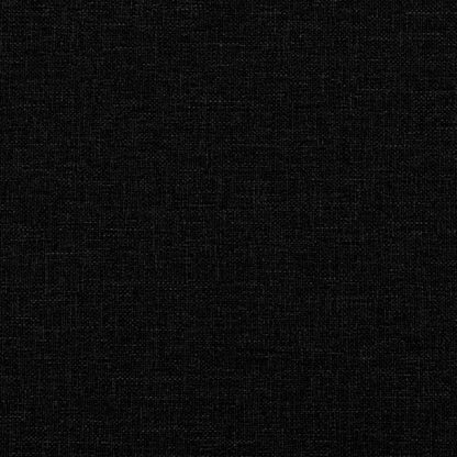 Fußhocker Schwarz 70x55x41 cm Stoff