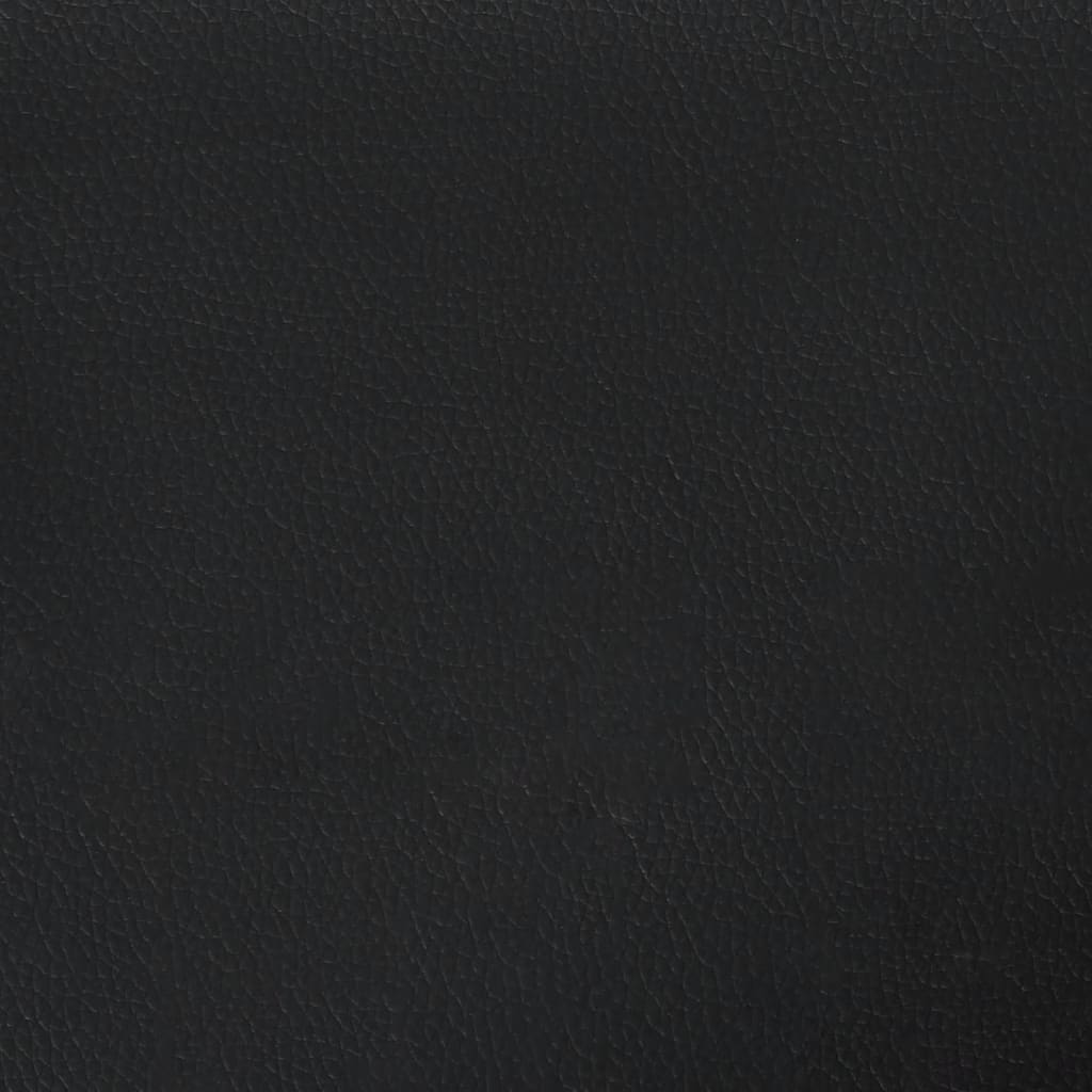 Fußhocker Schwarz 70x55x41 cm Kunstleder