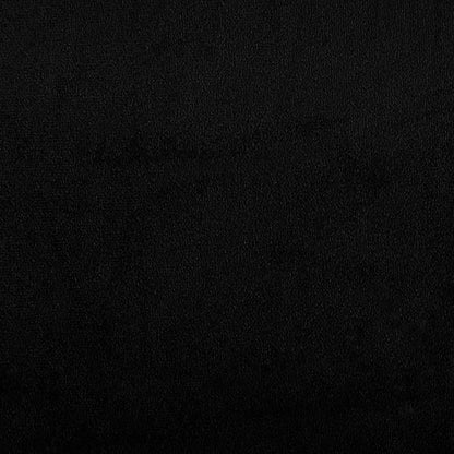 Fußhocker Schwarz 70x55x41 cm Mikrofasergewebe