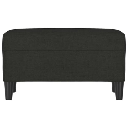 Sitzbank Schwarz 70x35x41 cm Stoff