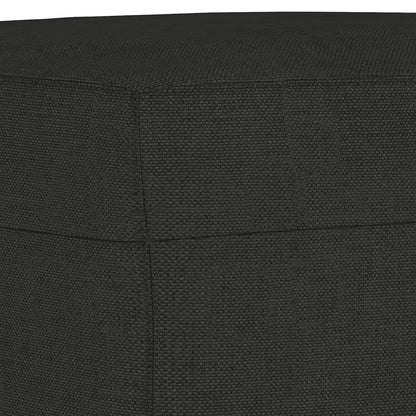 Sitzbank Schwarz 70x35x41 cm Stoff