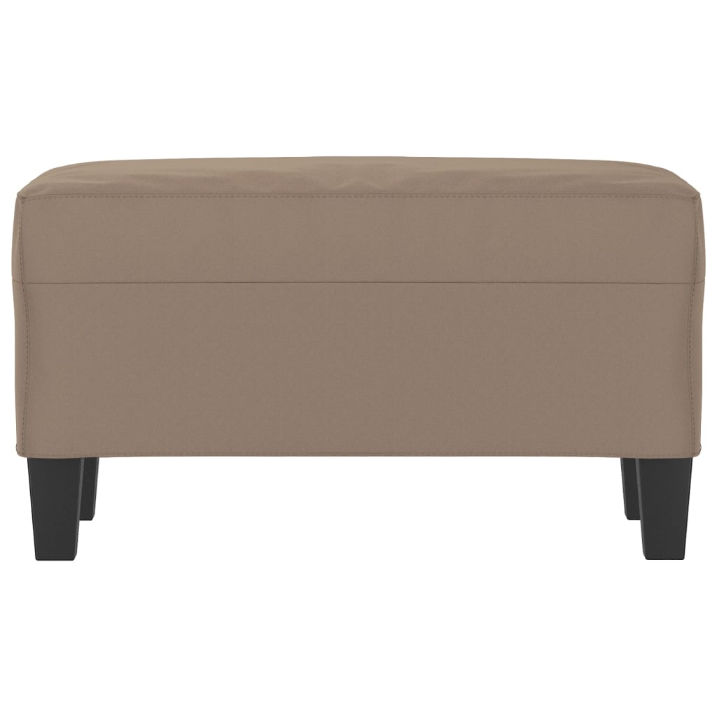 Sitzbank Taupe 70x35x41 cm Mikrofasergewebe