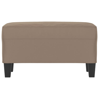 Sitzbank Taupe 70x35x41 cm Mikrofasergewebe