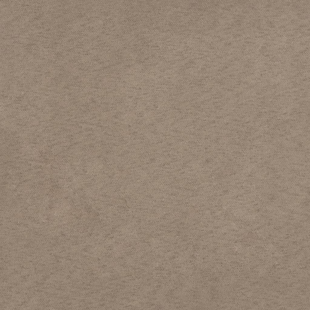 Sitzbank Taupe 70x35x41 cm Mikrofasergewebe