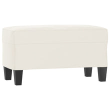 Sitzbank Beige 70x35x41 cm Mikrofasergewebe