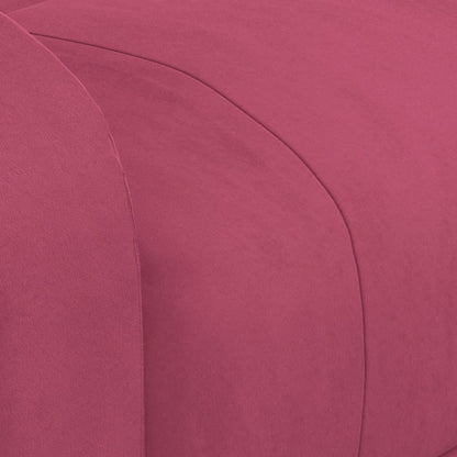 Massagesessel mit Aufstehhilfe Weinrot Samt