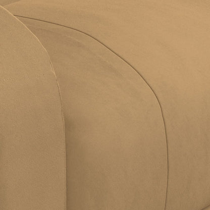 Massagesessel mit Aufstehhilfe Braun Samt