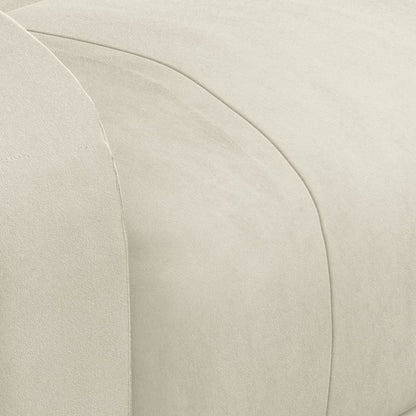 Massagesessel mit Aufstehhilfe Creme Samt