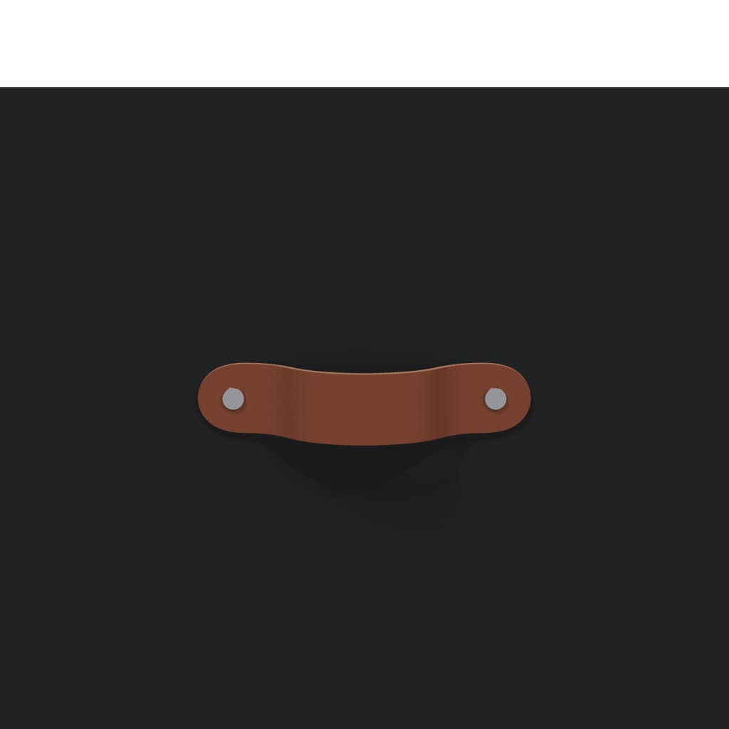 Schuhschrank Schwarz 60x35x105 cm Holzwerkstoff