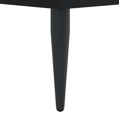 Schuhschrank Schwarz 60x35x105 cm Holzwerkstoff