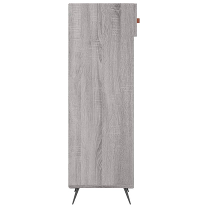 Schuhschrank Grau Sonoma 30x35x105 cm Holzwerkstoff