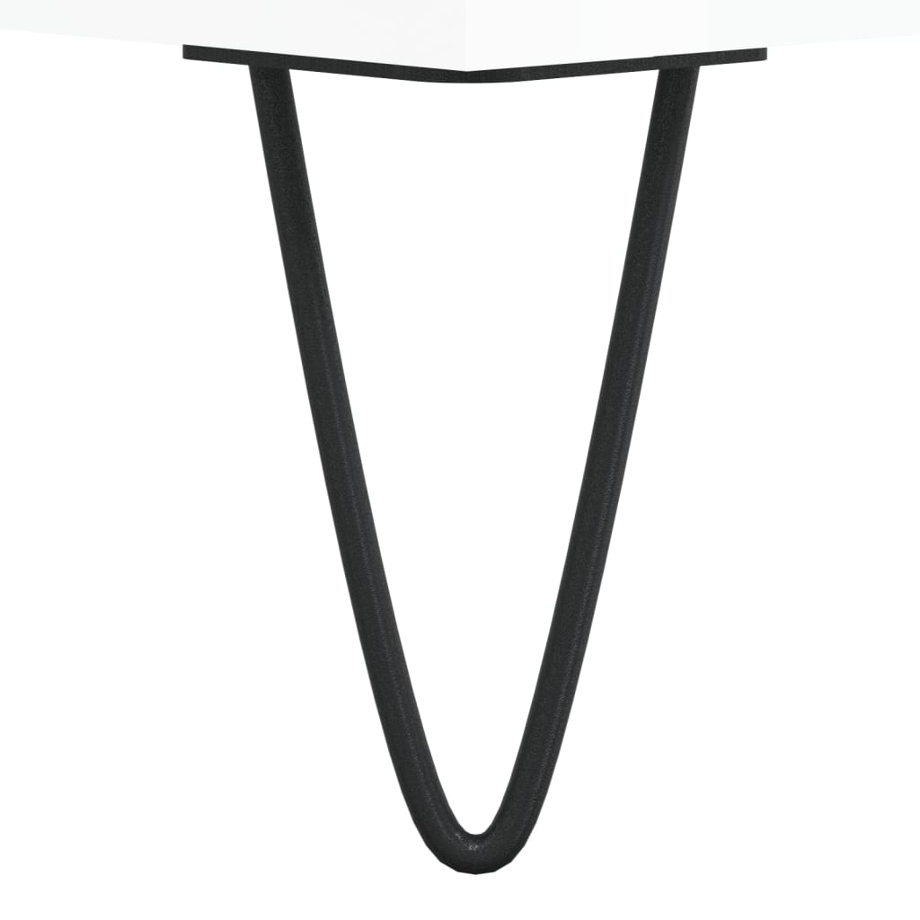 Schuhschrank Hochglanz-Weiß 30x35x105 cm Holzwerkstoff