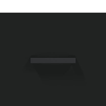 Schuhschrank Schwarz 30x35x105 cm Holzwerkstoff