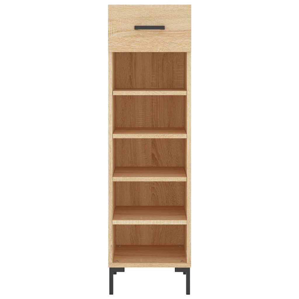 Schuhschrank Sonoma-Eiche 30x35x105 cm Holzwerkstoff