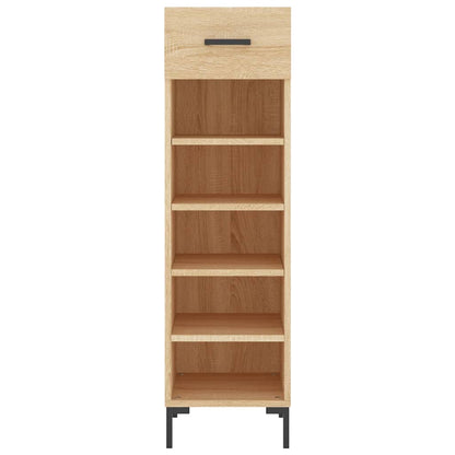 Schuhschrank Sonoma-Eiche 30x35x105 cm Holzwerkstoff