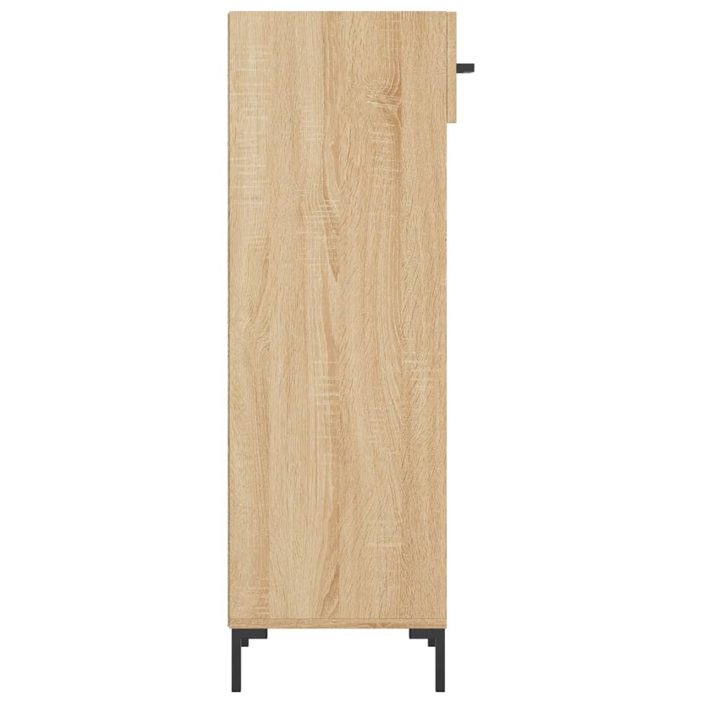 Schuhschrank Sonoma-Eiche 30x35x105 cm Holzwerkstoff