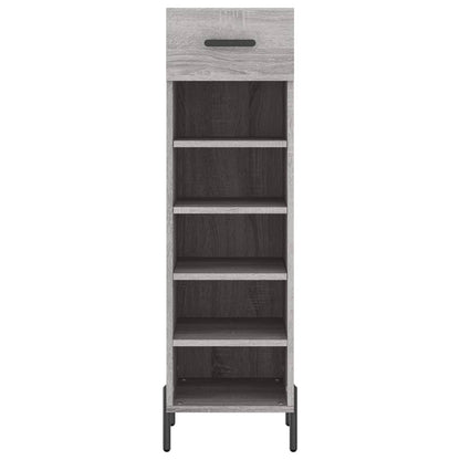Schuhschrank Grau Sonoma 30x35x105 cm Holzwerkstoff