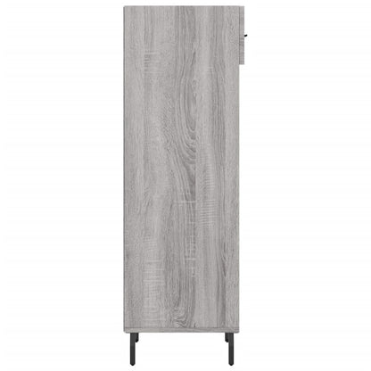 Schuhschrank Grau Sonoma 30x35x105 cm Holzwerkstoff