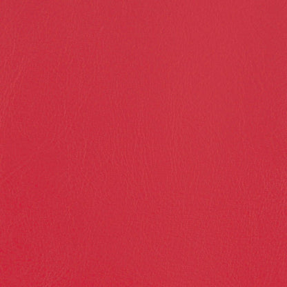 Clubsessel mit Fußhocker Rot Kunstleder