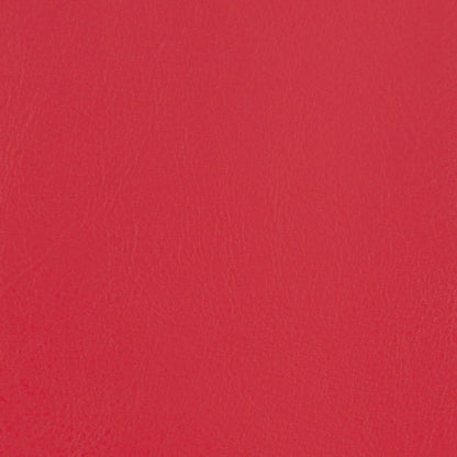 Clubsessel mit Fußhocker Rot Kunstleder