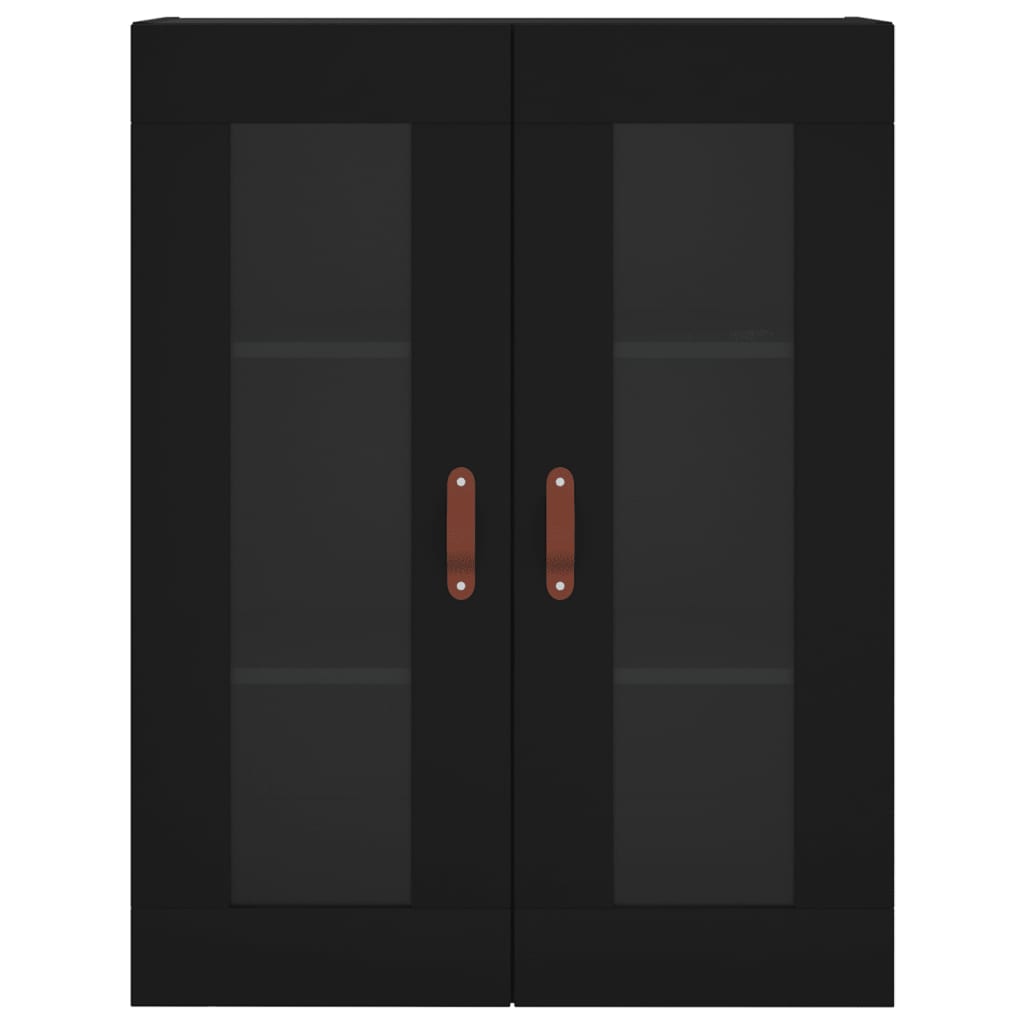 Wandschrank Schwarz 69,5x34x90 cm