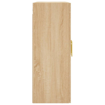 Wandschrank Sonoma-Eiche 69,5x34x90 cm