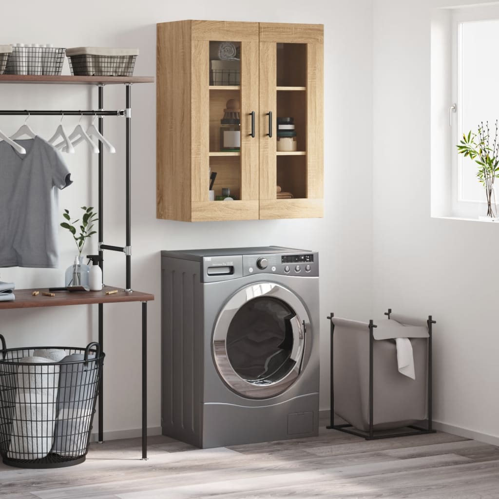 Wandschrank Sonoma-Eiche 69,5x34x90 cm