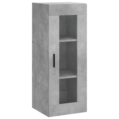 Wandschrank Betongrau 34,5x34x90 cm