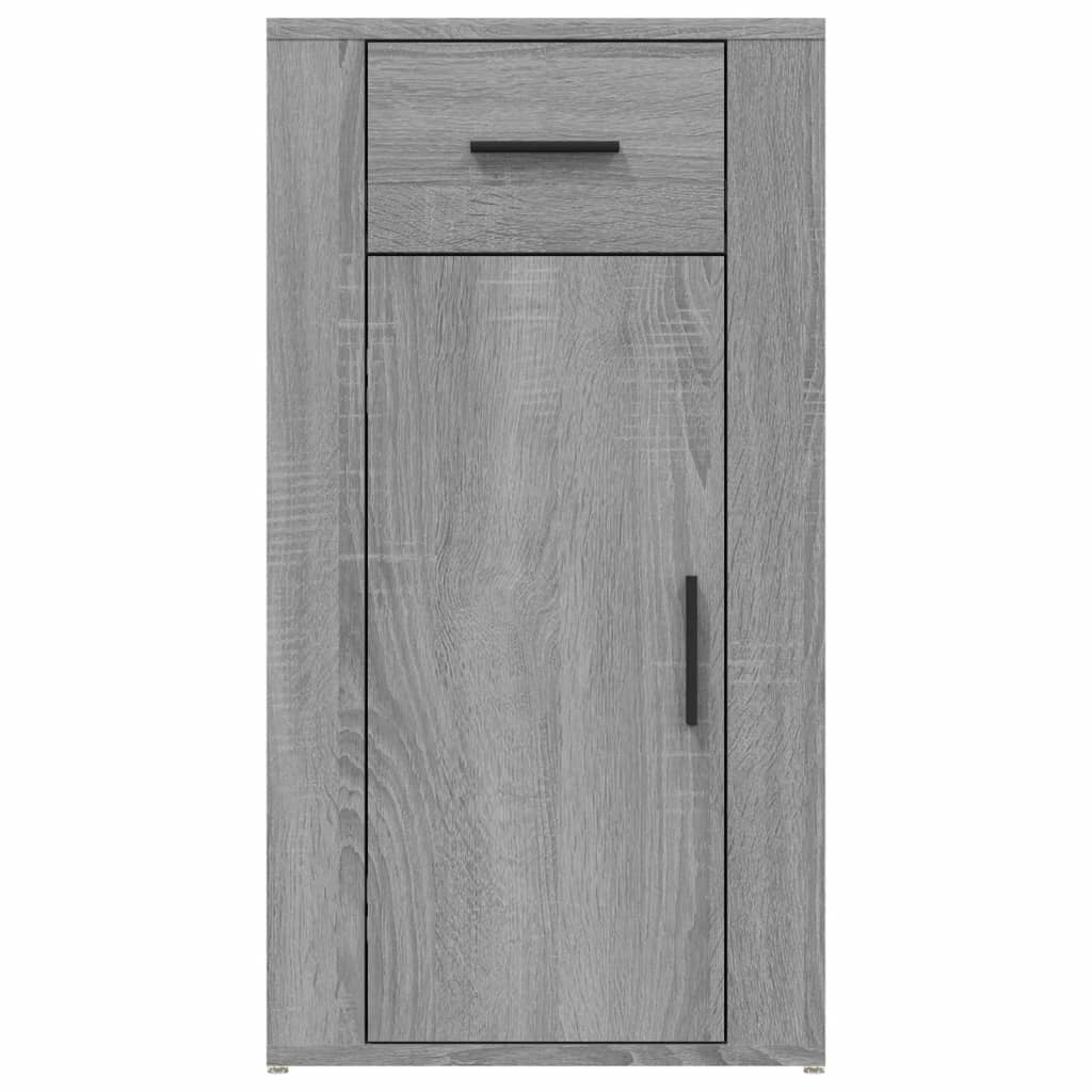 Büroschrank Grau Sonoma 40x49x75 cm Holzwerkstoff