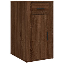 Büroschrank Braun Eichen-Optik 40x49x75 cm Holzwerkstoff