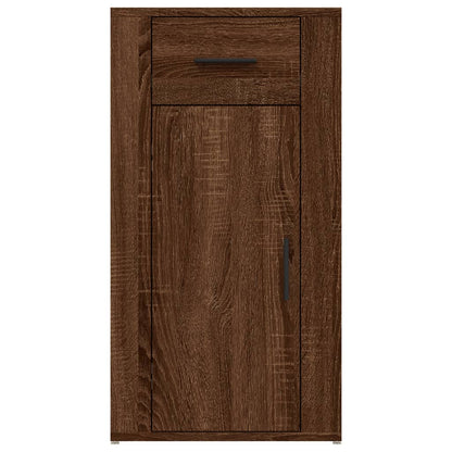 Büroschrank Braun Eichen-Optik 40x49x75 cm Holzwerkstoff