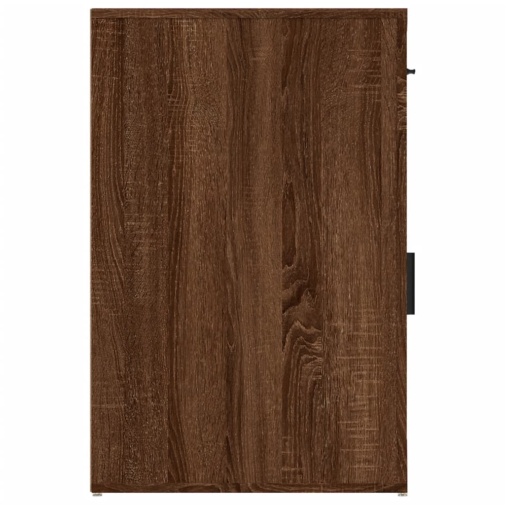 Büroschrank Braun Eichen-Optik 40x49x75 cm Holzwerkstoff