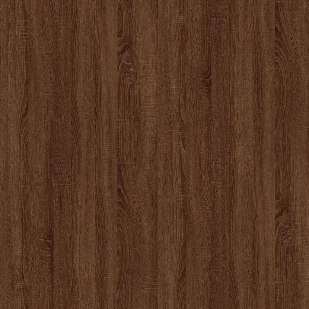 Büroschrank Braun Eichen-Optik 40x49x75 cm Holzwerkstoff
