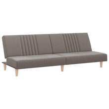Schlafsofa Taupe Stoff