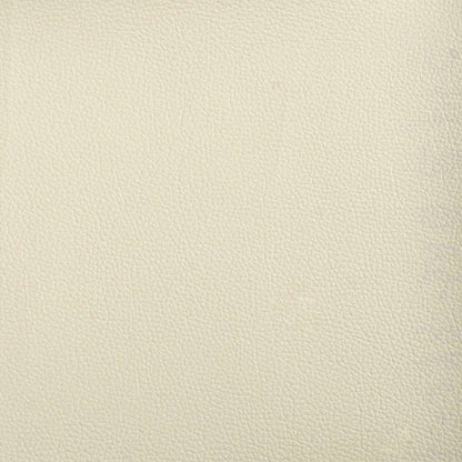 Schlafsofa mit Getränkehaltern Creme Kunstleder