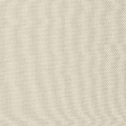 Fußhocker Creme 51x41x40 cm Stoff